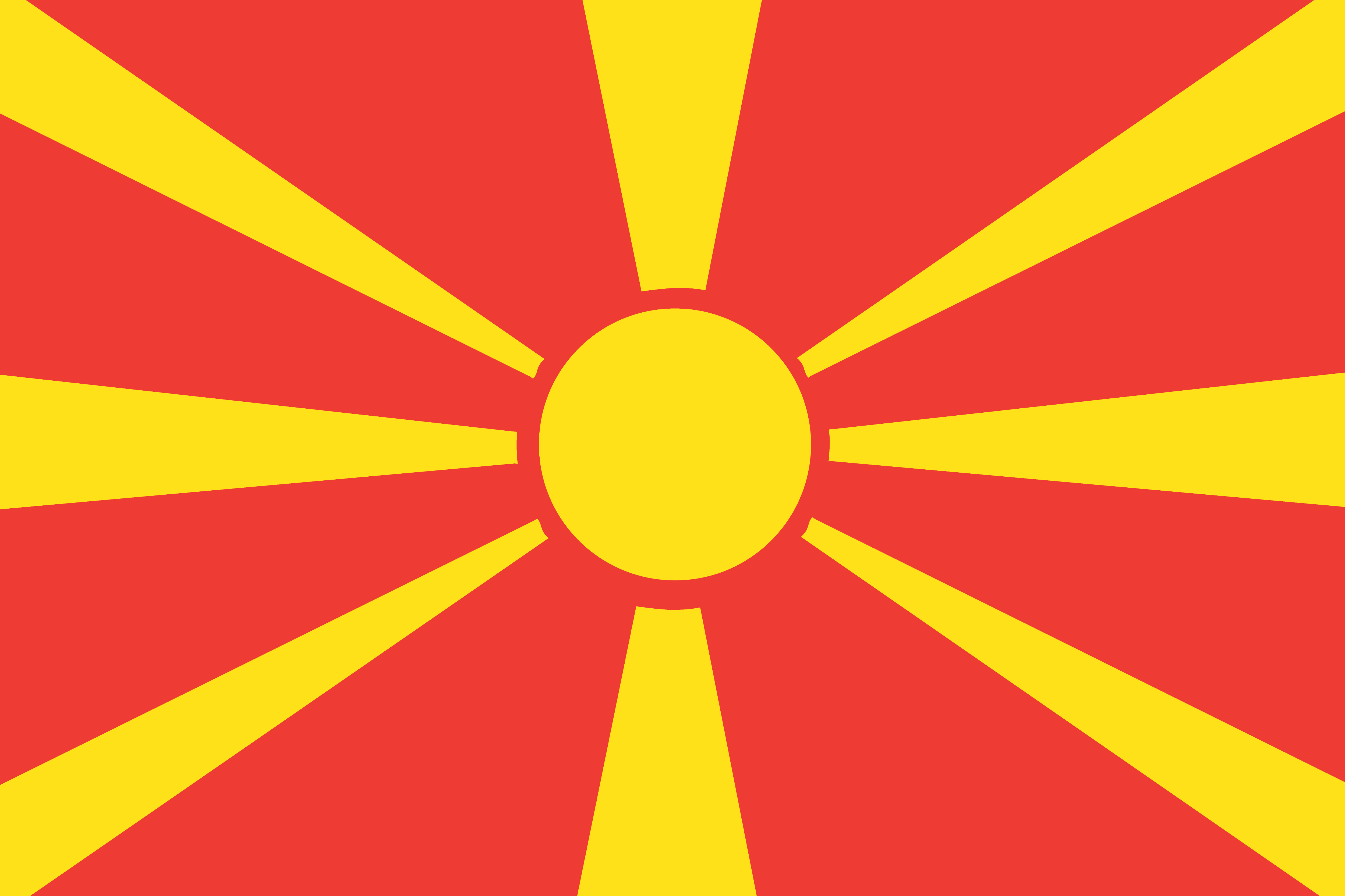 North Macedonia flag